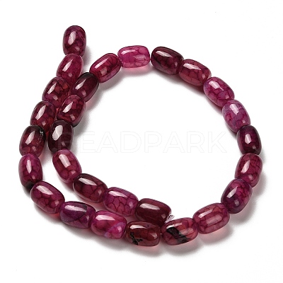 Natural Dragon Veins Agate Beads Strands G-D317-A01-03-1
