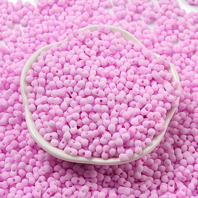 Macaron Color Opaque Frosted Glass Seed Beads X1-SEED-K009-12B-05-1