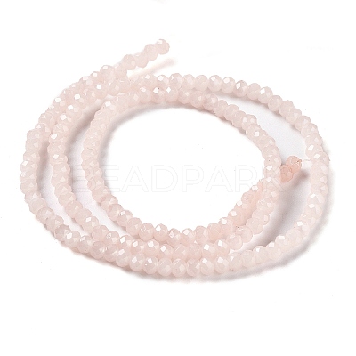 Baking Paint Imitation Jade Glass Bead Strands DGLA-A034-J2MM-A14-1