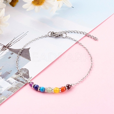Chakra Jewelry AJEW-AN00430-1