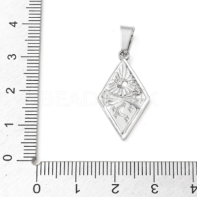 304 Stainless Steel Pendants SA-CBA34D4-07P-1