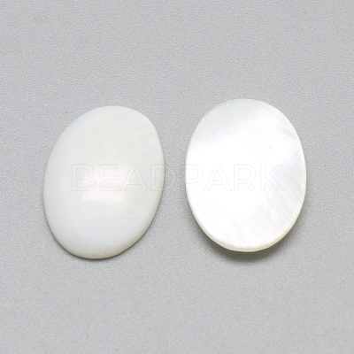 Freshwater Shell Cabochons SSHEL-R042-27-1