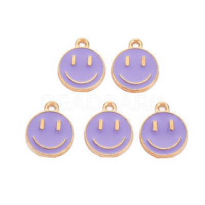 Alloy Enamel Charms ENAM-S121-165M-RS-1