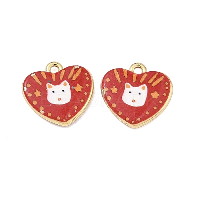 Printed Alloy Pendants PALLOY-P319-07C-02-1