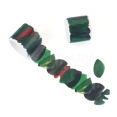 Autumn Leaf Paper Tape Stickers for Card Making DIY-TAC0032-23A-1