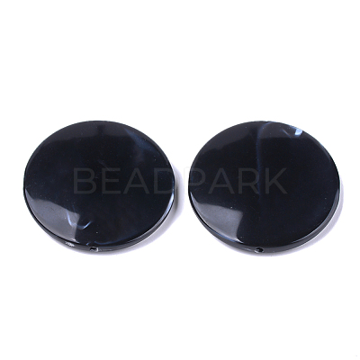 Acrylic Beads X-OACR-T008-01F-1