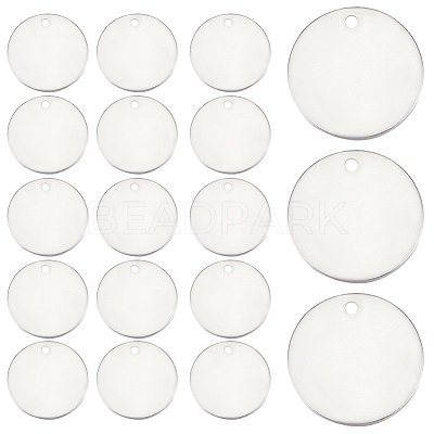 100Pcs 304 Stainless Steel Charms FIND-SP0002-45-1