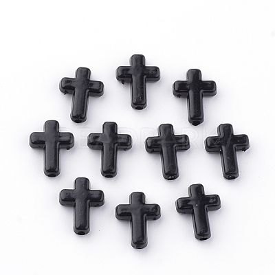 Opaque Acrylic Beads X-SACR-436-C42-1