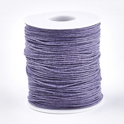 Waxed Cotton Thread Cords YC-R003-1.0mm-166-1