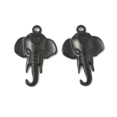 Ion Plating(IP) 304 Stainless Steel Pendants STAS-H172-09B-1