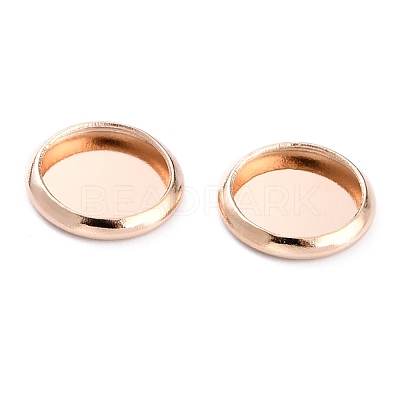 304 Stainless Steel Cabochon Settings STAS-Y001-12A-RG-1