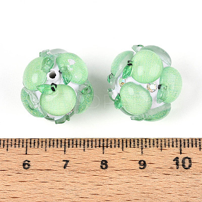 Fruit Round Resin Beads LS-RESI-T059-03K-1