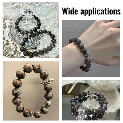 3 Strands 3 Style Natural Fluorescent Syenite Rock(Glow under UV Light) Beads Strands G-NB0005-27-1