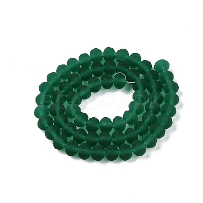 Transparent Glass Beads Strands EGLA-A044-T8mm-MD18-1