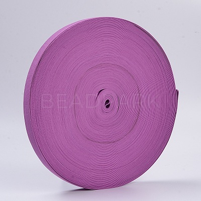 Colored Flat Elastic Rubber Band EC-WH0002-11-1