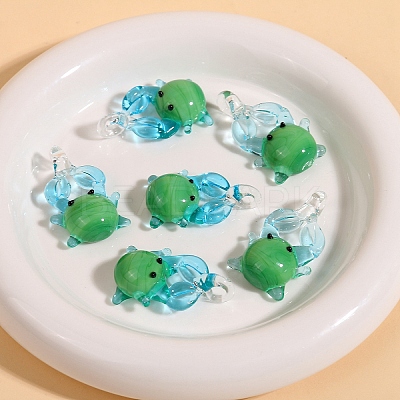 Handmade Lampwork Pendants PW-WG0A8A0-01-1