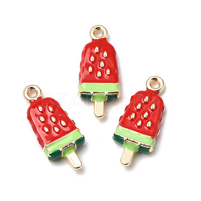 Alloy Enamel Pendants PALLOY-T094-04B-03-1