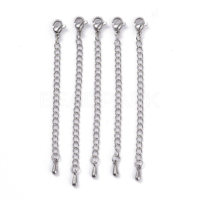 Tarnish Resistant 304 Stainless Steel Chain Extender LS-X-STAS-G221-27P-1
