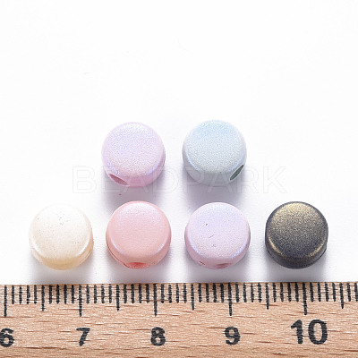 Spray Painted Acrylic Beads MACR-S373-05J-1