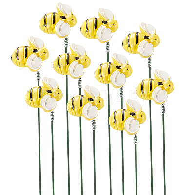 Resin Bees Garden Stakes Decor Yard Art Ornaments DIY-WH20002-72-1