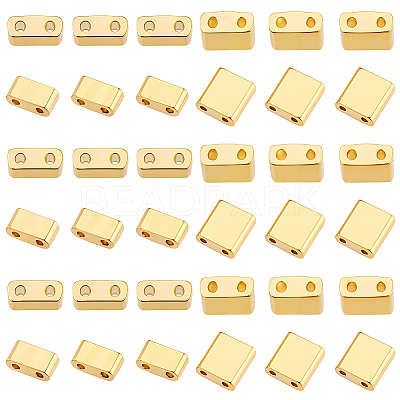 200Pcs 2 Styles Electroplate Glass Seed Beads SEED-BBC0001-01-1