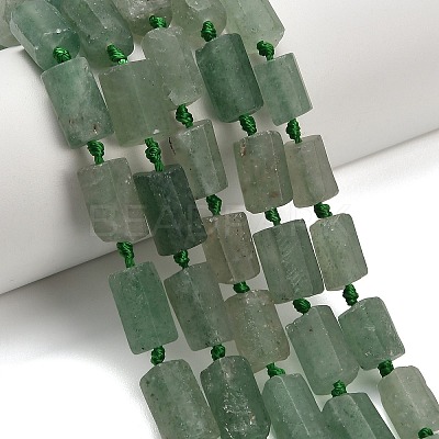 Natural Green Strawberry Quartz Beads Strands G-C289-A01-01-1
