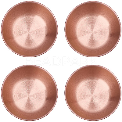 6Pcs Stainless Steel Dipping Bowls AJEW-CP0009-70RG-1