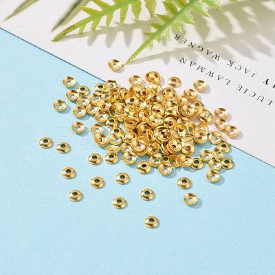 Brass Tiny Bead Cones KK-O043-04G-1