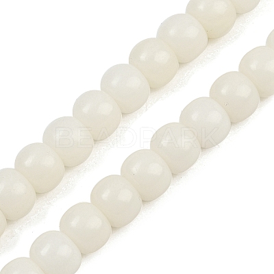 Natural Bodhi Root Beads Strand WOOD-B010-A02-7x9mm-1