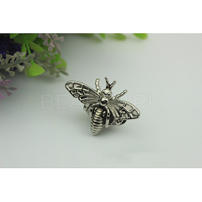 Zinc Alloy Twist Bag Lock Purse Catch Clasps LS-PURS-PW0001-056P-1
