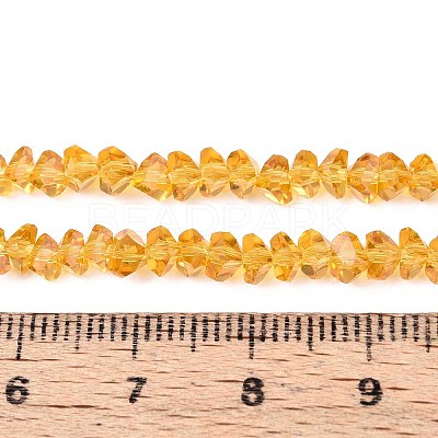 Transparent Glass Beads Strands GLAA-N018-4mm-24-1