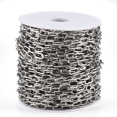 Unwelded Iron Paperclip Chains CH-S125-02E-P-1