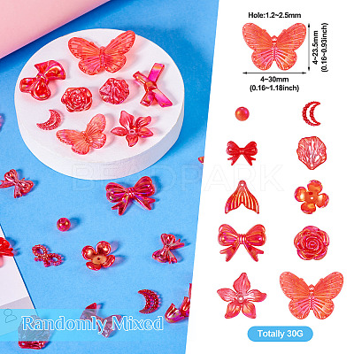 DIY Resin Beads & Pendants Jeweley Making Finding Kits RESI-TAC0011-78A-1