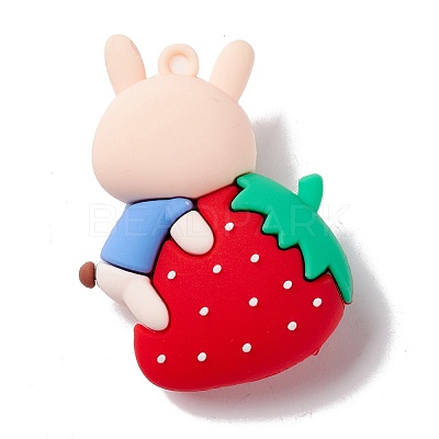 PVC Plastic Cartoon Big Pendants KY-G017-D03-1