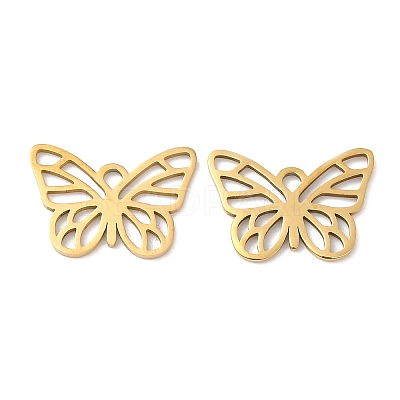 201 Stainless Steel Pendants X-STAS-A084-05G-1