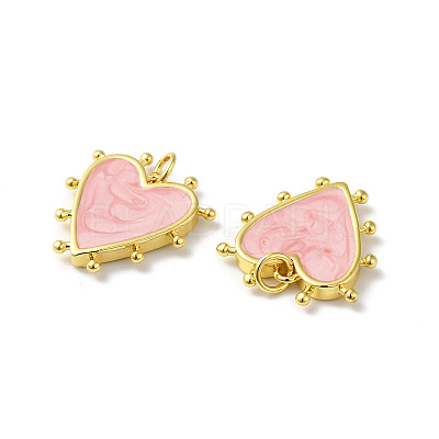 Rack Plating Brass Enamel Pendants X-KK-D074-03G-01-1