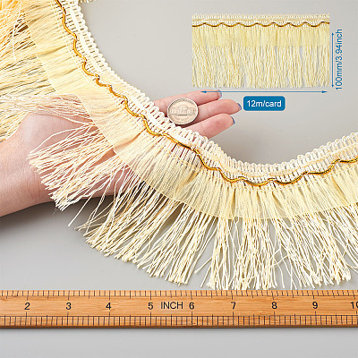 Polyester Tassel Fringe Trimming OCOR-TAC0008-21F-1