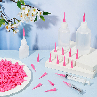 200Pcs Plastic Needles AJEW-BC0007-99B-1