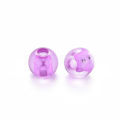Transparent Acrylic Beads X-MACR-S370-A6mm-740-1