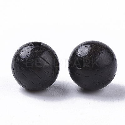 Natural Wood Beads WOOD-S666-8mm-02-1