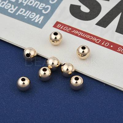 Yellow Gold Filled Beads KK-G156-6mm-1-1