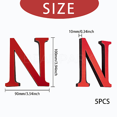 Acrylic Mirror Wall Stickers Decal DIY-CN0001-13B-N-1