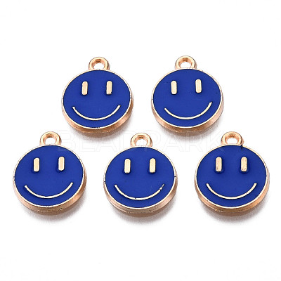 Alloy Enamel Charms ENAM-S121-165N-RS-1