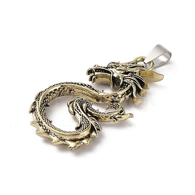 Tibetan Style Alloy Pendants FIND-B040-09AG-1