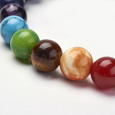 Yoga Chakra Jewelry X-BJEW-K142-A-1