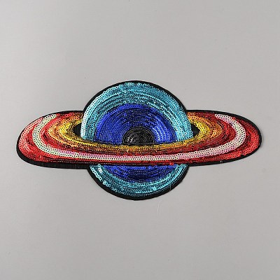 Computerized Embroidery Cloth Self Adhesive Patches PATC-WH0002-038B-1