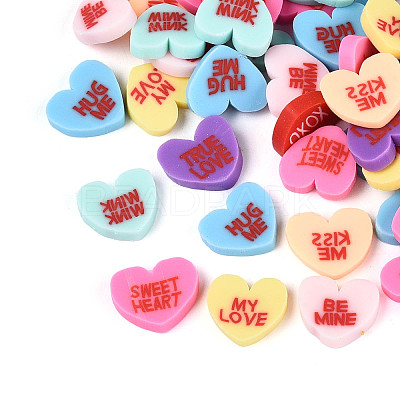 Handmade Polymer Clay Cabochons CLAY-T023-01M-1