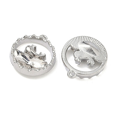 Alloy Glass Pendants FIND-B061-05P-A04-1
