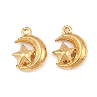 201 Stainless Steel Pendants STAS-D210-03B-G-1