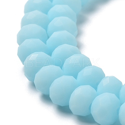 Glass Beads Strands EGLA-A034-P3mm-MD06-1